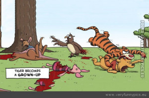 Funny Picture - funny-Tigger-eating-Winnie-the-Pooh