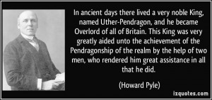 More Howard Pyle Quotes
