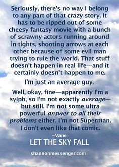 Let the Sky Fall Quotes