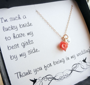 ... thank you for being in my wedding, thank you cards, Bridesmaid gifts