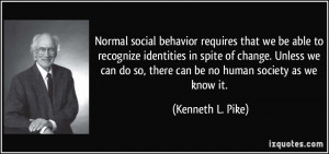 Normal social behavior requires that we be able to recognize ...