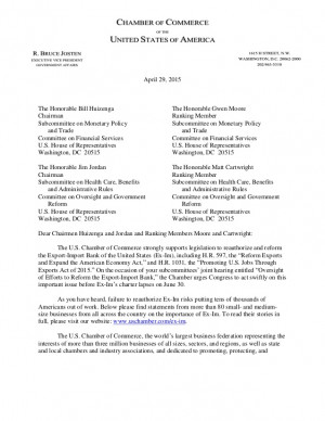 April 29, 2015The Honorable Bill Huizenga The Honorable Gwen ...