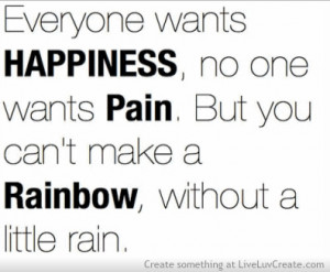cute, happiness is pain, inspirational, love, pretty, quote, quotes