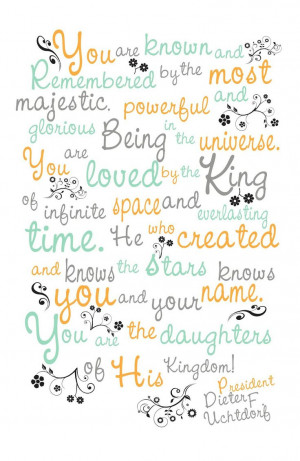 Dream Crafter: Free Printable-President Uchtdorf Quote