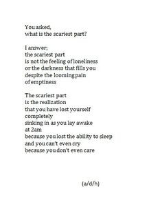 Depression Poems