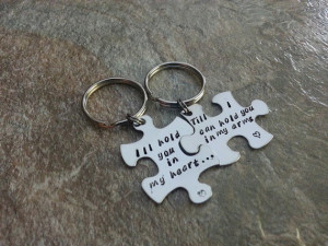 ll hold you in my heart...till I can hold you in my arms Puzzle ...