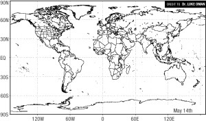 ... Do I Go If Fukushima Blows? (Northern Hemisphere Nuclear Fallout Map