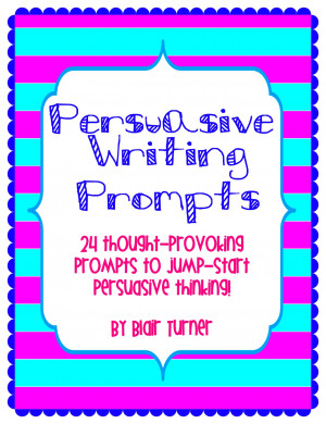 Common Core Persuasive Writing: Pre-Writing and Building Background