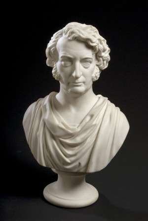 ... > Catalog > Parian Bust of Charles Sumner, Senator & Abolitionist