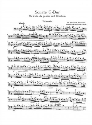Bach Viola Sheet Music