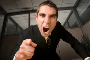Businessman Yelling at an Employee -Photo courtesy of ©iStockphoto ...