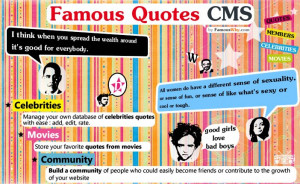 Famous Quotes CMS 1.01