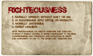 Romans 3:22: Even the righteousness of God which is by faith of Jesus ...