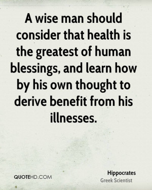 Hippocrates Health Quotes