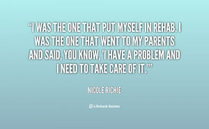 quotes by nicole richie sayings and photos picture