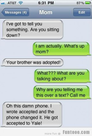 Your Brother was adopted.. Lolll...:D
