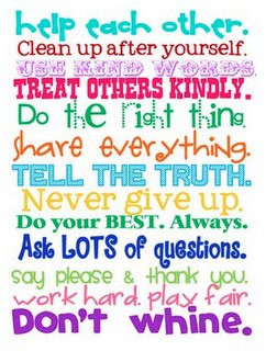 other. Clean up after yourself. Use kind words. Treat Others Kindly ...