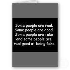 Being Fake