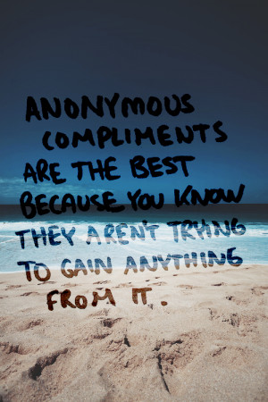 Quotes About Compliments