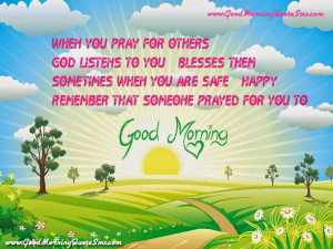 Good Morning Prayer SMS – God Bless your day Quotes Pictures Images ...