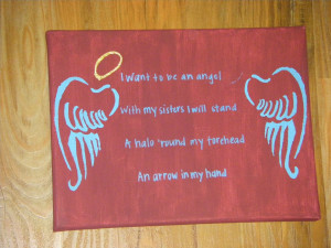 Sorority Canvas Quotes Canvas with a quote and