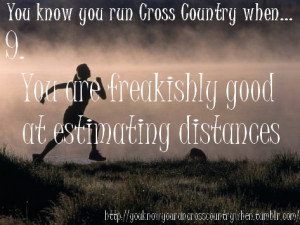 Cross Country Running Inspirational Quotes