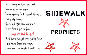 Sidewalk Prophets Are Dave