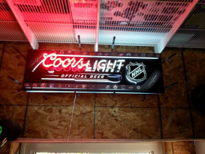 Thread: *SOLD* Coors Light NHL neon sign