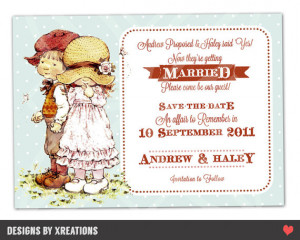 Cute Save the Date Wording