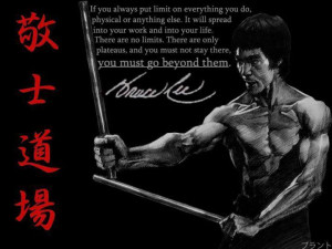 Bruce Lee Quotes Limits