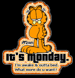 Garfield Monday And Graphics - LayoutLocator.com - Search over 550,000 ...
