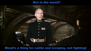 ... for cattle and loveplay, not fighting!