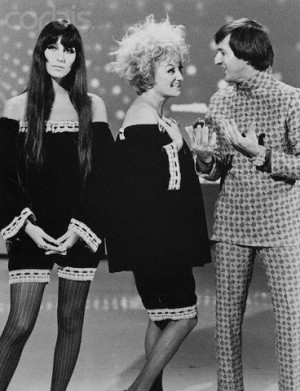 Original caption:Hollywood: Sonny and Cher, singing duo, share the ...