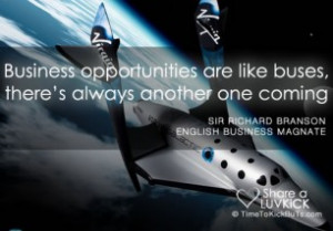 Richard Branson Quote: Business Opportunities