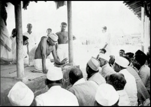 Mahatma Gandhi in Jail