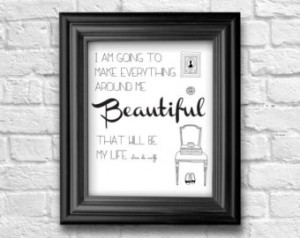 Inspirational Quote Print / Wall Art / Office Art / I Am Going To Make ...