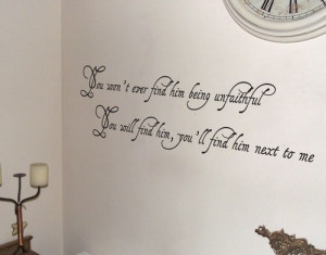 You will find him next to me... Emeli Sande Song Lyrics Wall Quote ...