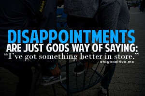 work out. It’s easy to allow rejection to lead to discouragement ...