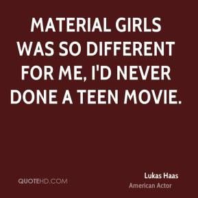 Material Girl Quotes