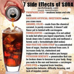 Side Effects of Drinking Diet Soda