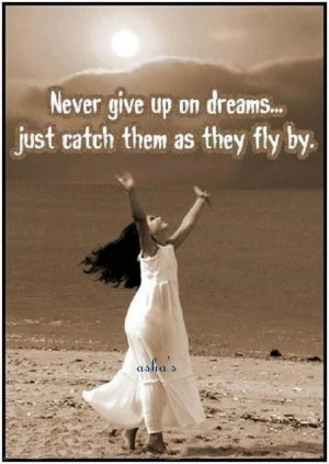 Never Give Up On Dreams