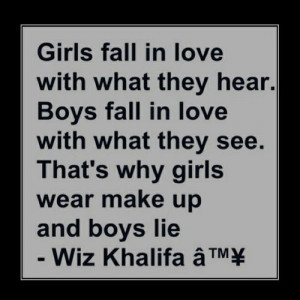 Wiz Khalifa Quotes About Girls And Boys