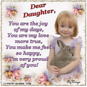 Message to daughters and sons - I Love You, Baby!! - Happy ...