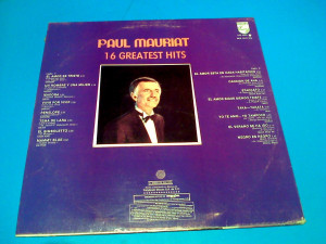 Disco Lp Paul Mauriat 16 Greatest Hits