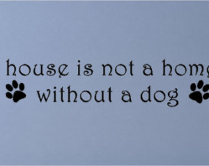 ... dog .....Dog Wall Quotes Sayings Words Stickers Removable Dog Wall