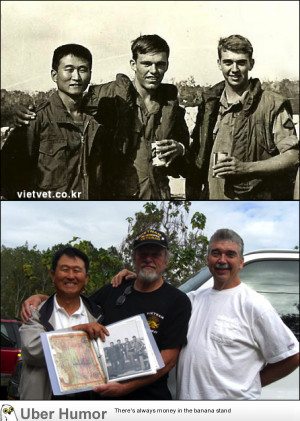 Vietnam veterans reunited after 40 years.