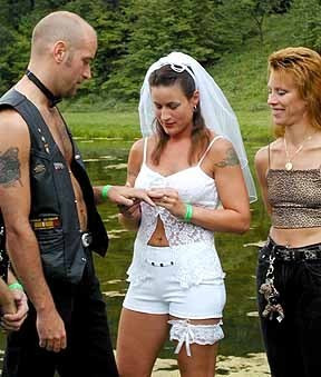 White Trash Wedding... indeed.