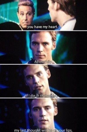 Finnick's message to Annie. Oo-kay. Is anyone else feeling a bit put ...