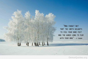 Winter Tree Quotes