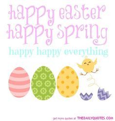 Happy Easter Quotes ! More